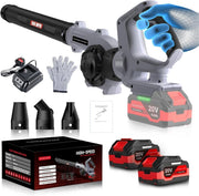 Cordless Blower 20V Dual Battery 160MPH 3 Speed Rotatable Garden - Kwikley