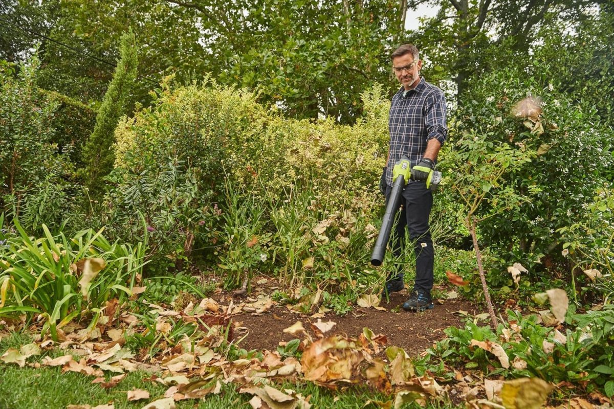 Cordless Leaf Blower 18V Brushless Compact Handheld Garden Cleaner Body - Kwikley