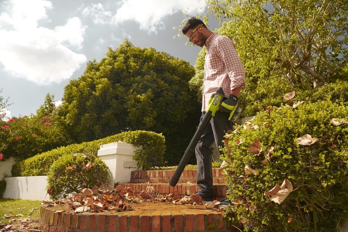 Cordless Leaf Blower 18V Brushless Compact Handheld Garden Cleaner Body - Kwikley