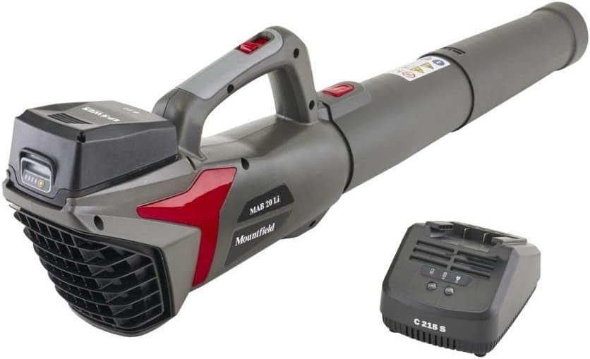 Cordless Leaf Blower 20V Axial Variable Speed Lightweight Garden Cleaner - Kwikley