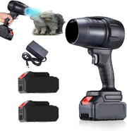 Cordless Leaf Blower 21V Dual Battery Handheld Turbo Jet 3 Speed Cleaner - Kwikley