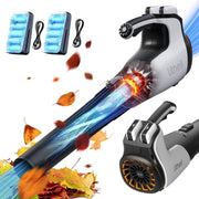 Cordless Leaf Blower 40V Brushless Turbo High Power Dual Battery Garden - Kwikley