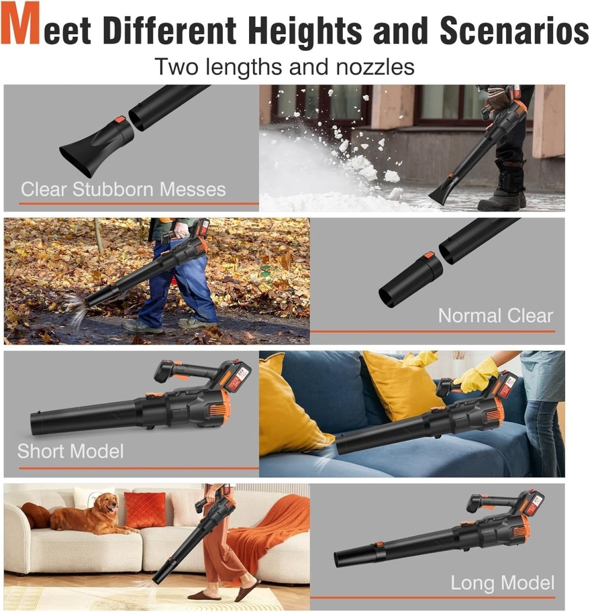 Cordless Leaf Blower 494CFM 21V Dual Battery Lightweight Garden Cleaner - Kwikley