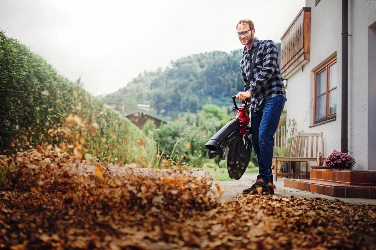 Cordless Leaf Blower Vacuum 36V 2 - in - 1 Turbo Garden Cleaner Body Only - Kwikley
