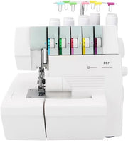 Coverstitch Serger Overlock Sewing Machine 2 3 4 5 Stitch Heavy Duty - Kwikley