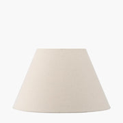Cream Slubby Hopsack Lampshade Coolie Table Floor Lamp Shade 30cm - Kwikley