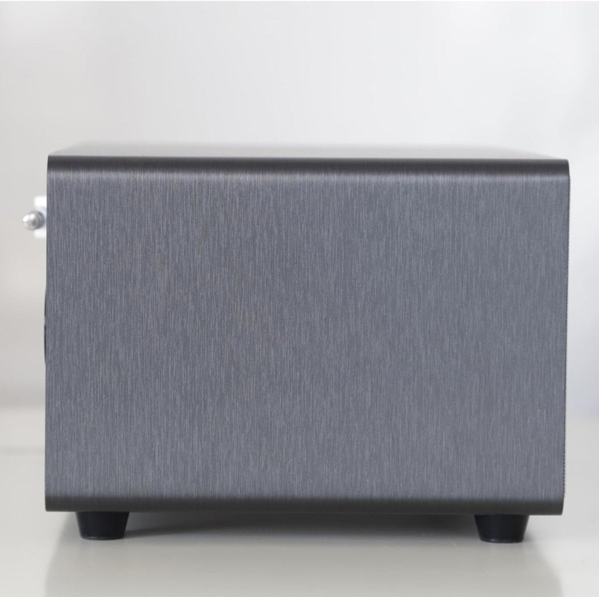 DAB+ CD Player HiFi Stereo System Bluetooth USB AUX Metallic Black - Kwikley