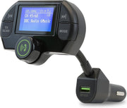 DAB DAB+ Car Radio Adapter Bluetooth FM Transmitter USB QC3.0 - Kwikley