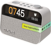 DAB+ FM Bluetooth Alarm Clock Radio Wake Up Light White Noise - Kwikley