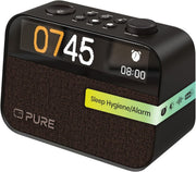 DAB+ FM Bluetooth Alarm Clock Radio, Wake Up Light White Noise - Kwikley
