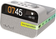 DAB+ FM Bluetooth Alarm Clock Radio Wireless Charger Wake Up Light - Kwikley