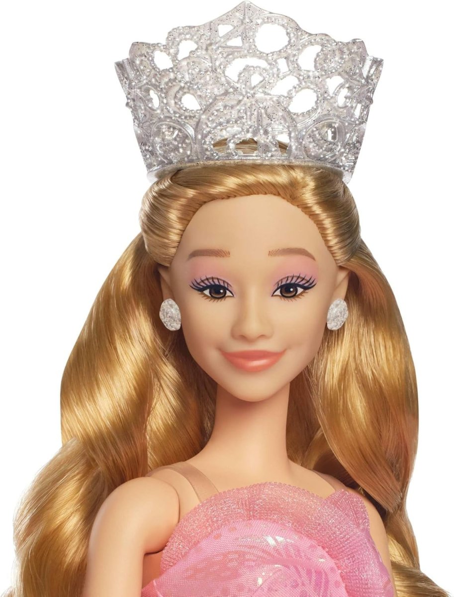 Deluxe Pink Ballgown Fairy Doll Crown Scepter Posable Collectible - Kwikley