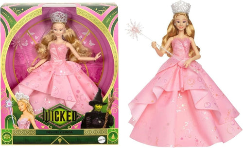 Deluxe Pink Ballgown Fairy Doll Crown Scepter Posable Collectible - Kwikley