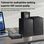 Depusheng DPA30 2.1 Channel Bluetooth Hi - Fi Amplifier 50Wx2+100W - Kwikley