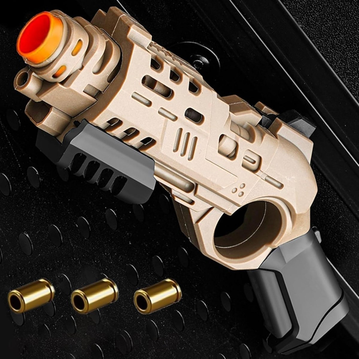 Desert Yellow Fidget Gun Slider Clicker Spinner EDC Stress Toy - Kwikley