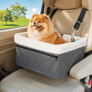 Dog Booster Car Seat Raised Pet Carrier Bed Small Dogs Cats Up To 20lb - Kwikley