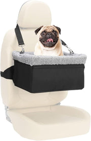 Dog Booster Car Seat Raised Pet Travel Carrier for Small Dogs Cats - Kwikley
