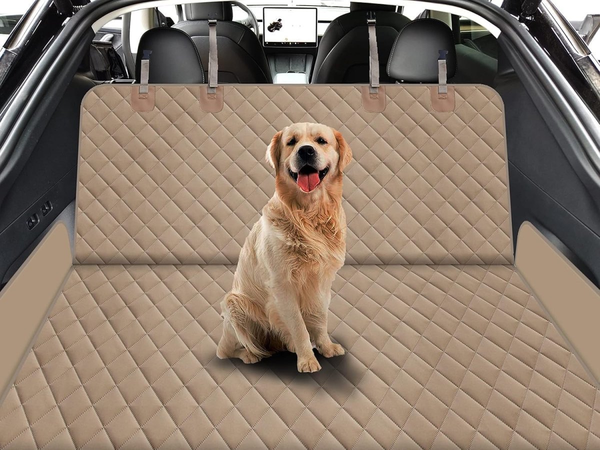 Dog Car Seat Cover Hammock Waterproof Mesh Window Rear Protector - Kwikley