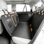 Dog Car Seat Cover Hammock Waterproof Rear Protector 137x147cm Black - Kwikley