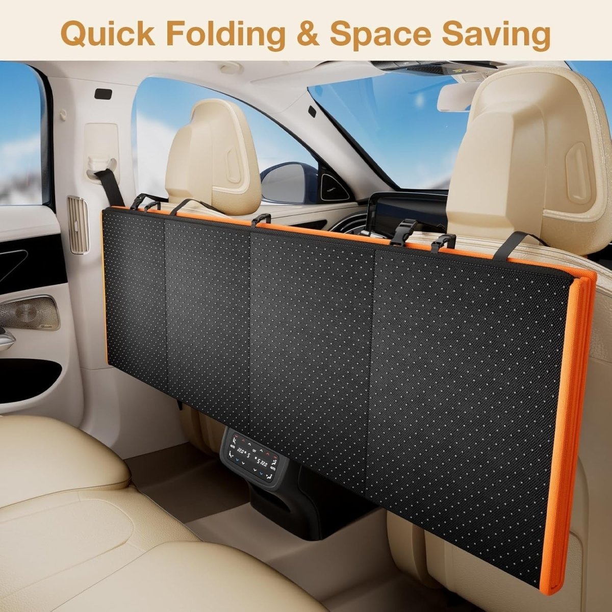Dog Car Seat Extender Hard Bottom Waterproof Hammock 150kg Load - Kwikley