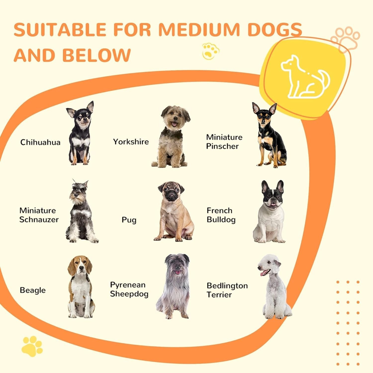Dog Crate Furniture with Cushion | Indoor Kennel Table for Small & Medium Pets - Kwikley