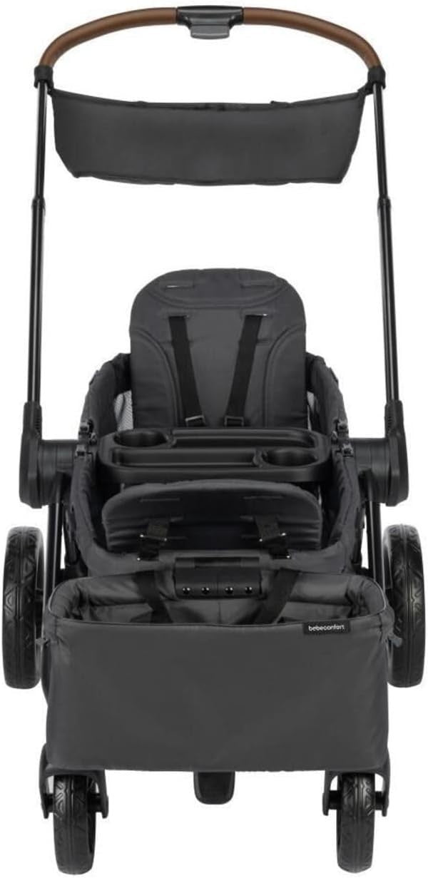Double Wagon Pushchair 0–4 Years, Face - to - Face Seats, All - Terrain Wheels - Kwikley