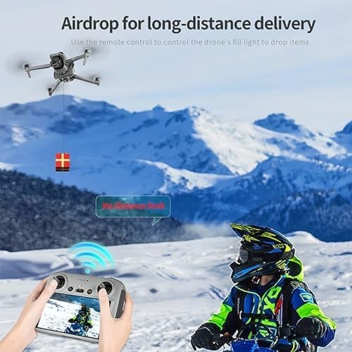 Drone Airdrop System for Air 3 with 1/4 Screw Payload Release Device - Kwikley