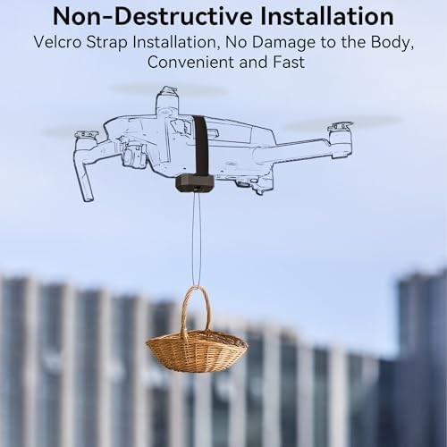 Drone Airdrop System for DJI Mini 4/4 Pro/Air 3/3 Pro – Payload Release Kit - Kwikley