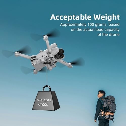 Drone Airdrop System for Mini 3 Pro Mini 3 Payload Release 100g Load Fast Charge - Kwikley
