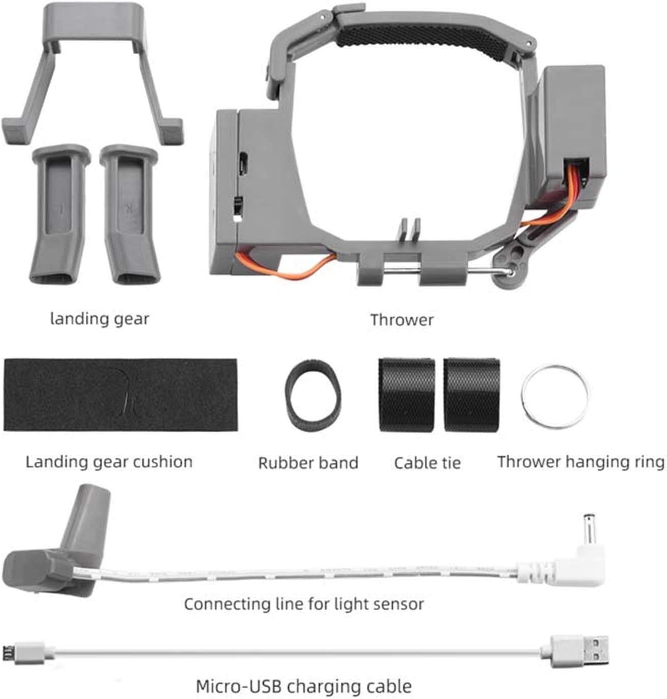 Drone Airdrop System & Landing Gear for DJI Mavic Pro – Payload Release - Kwikley