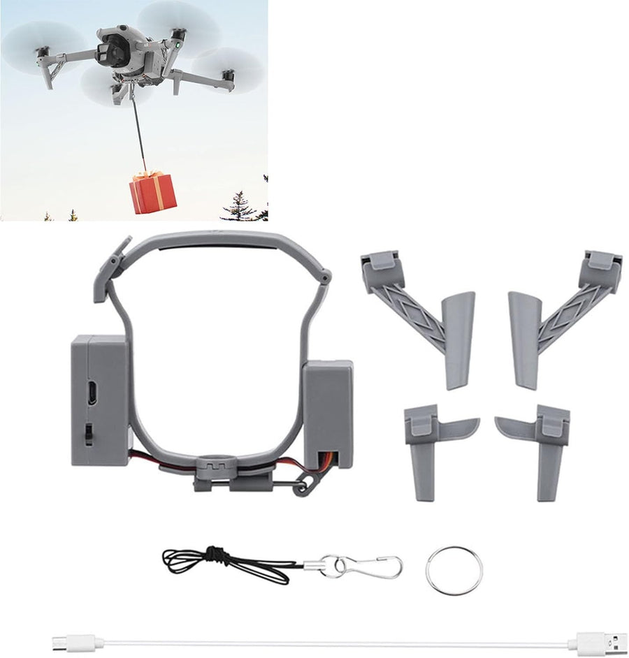 Drone Airdrop System with Landing Gear for DJI Air 3S / Air 3 - Kwikley