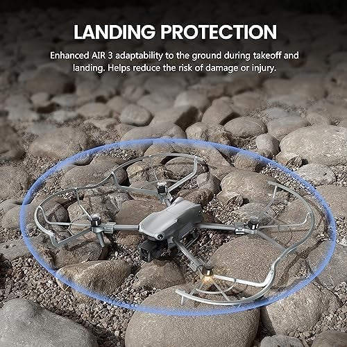 Drone Landing Gear & Propeller Guard Kit Quick Release Protection for Air 3 - Kwikley