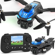 Drone with 1080P Camera Adults Beginners, LCD Screen, Obstacle Avoidance - Kwikley