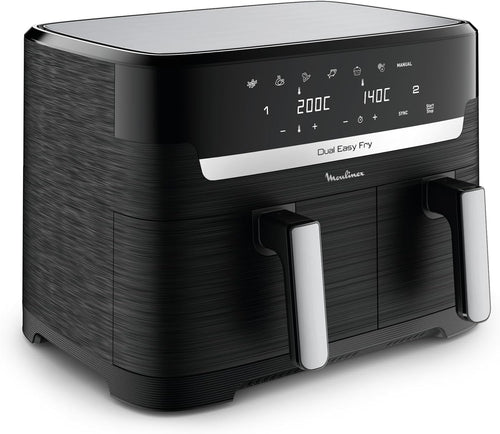 Dual Drawer Air Fryer 8.3L XXL Touch Screen 7 Programs Oil Free - Kwikley