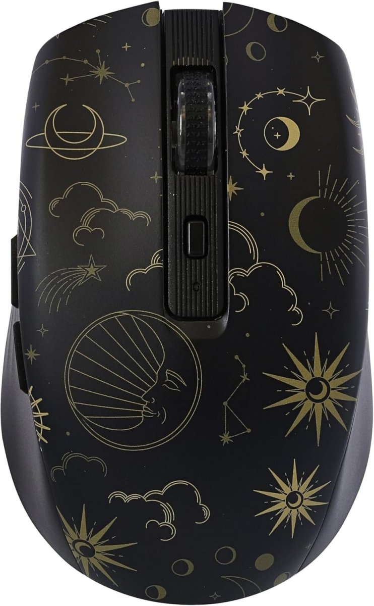 Dual Mode Wireless Mouse 1600 DPI Rechargeable 6 Buttons - Kwikley