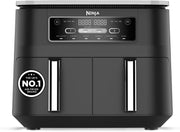 Dual Zone Air Fryer 7.6L No Oil Digital 6 - in - 1 Large Capacity - Kwikley