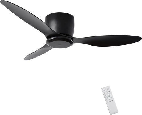 Duclsaty 42" Ceiling Fan with Remote, 6 - Speed, Reversible DC Motor, Quiet - Kwikley