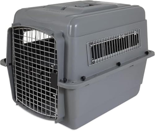 Durable Airline - Approved Pet Carrier with Built - In Door & Travel Kit 91x52x54cm - Kwikley