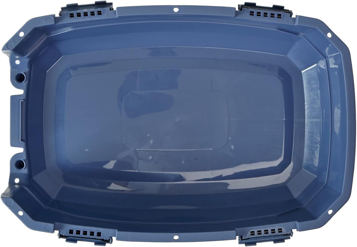 Durable Hard - Sided Pet Carrier with Two Doors & Top - Load 48x32x25 cm - Kwikley