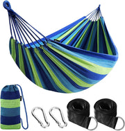Durable Outdoor Camping Hammock with Tree Straps & Travel Bag, 200kg Load - Kwikley