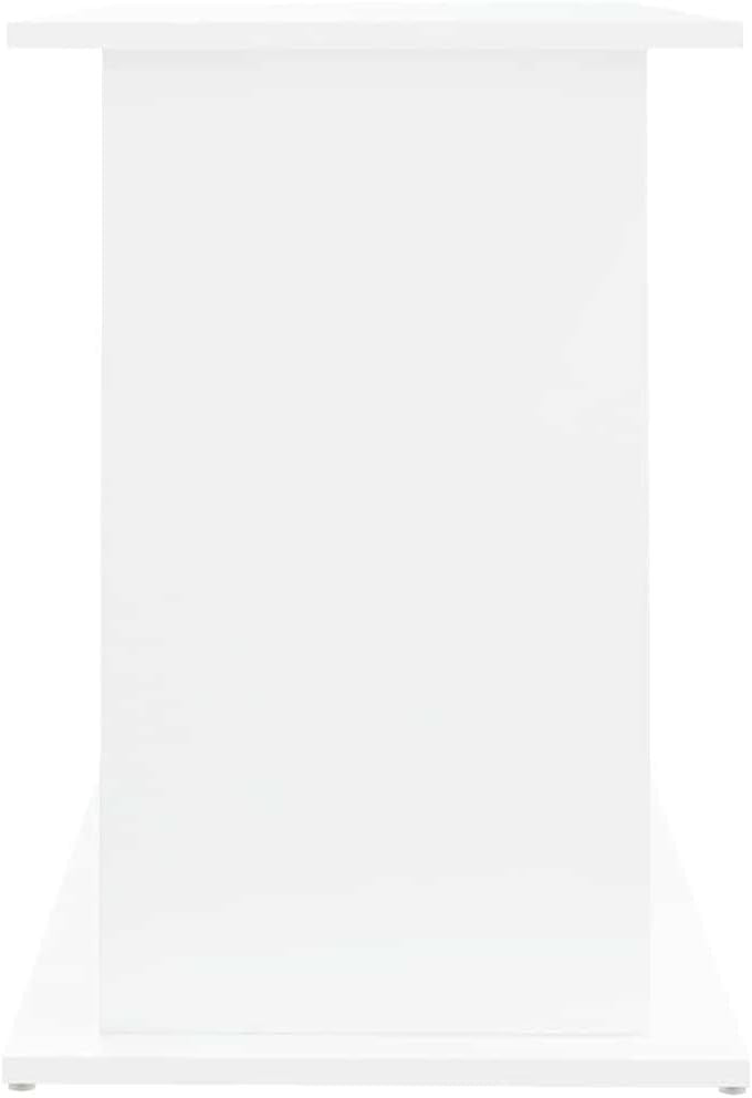 Durable White Aquarium Stand with Ample Storage 101x41x58cm - Kwikley