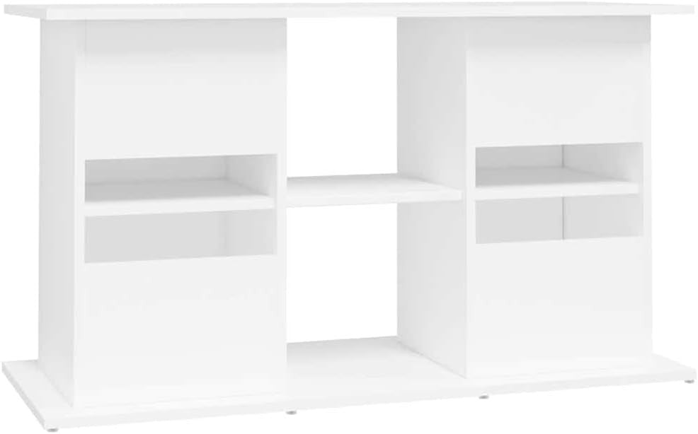 Durable White Aquarium Stand with Ample Storage 101x41x58cm - Kwikley