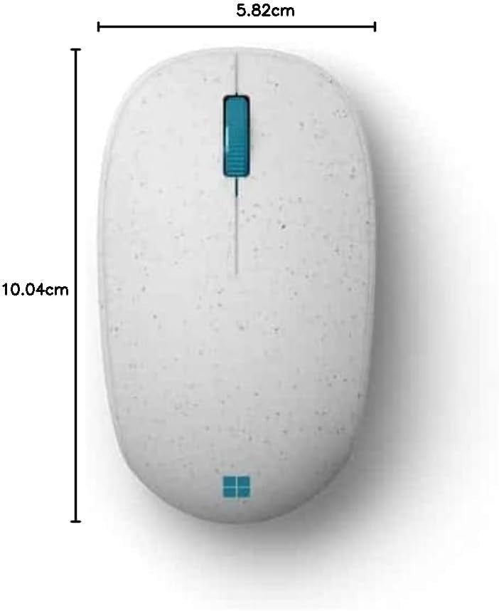 Eco Bluetooth Wireless Mouse Recycled Plastic Long Battery - Kwikley