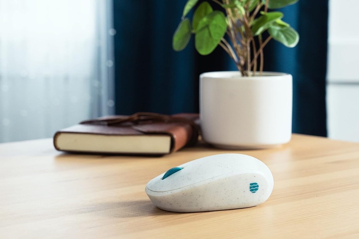 Eco Bluetooth Wireless Mouse Recycled Plastic Long Battery - Kwikley