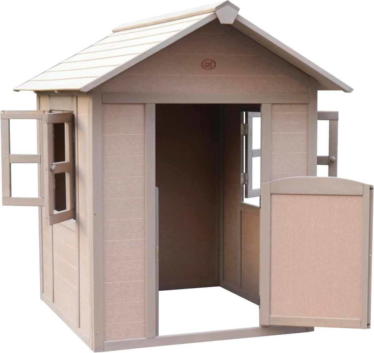 Eco Wooden Kids Playhouse Outdoor Garden w Letterbox Window - Kwikley