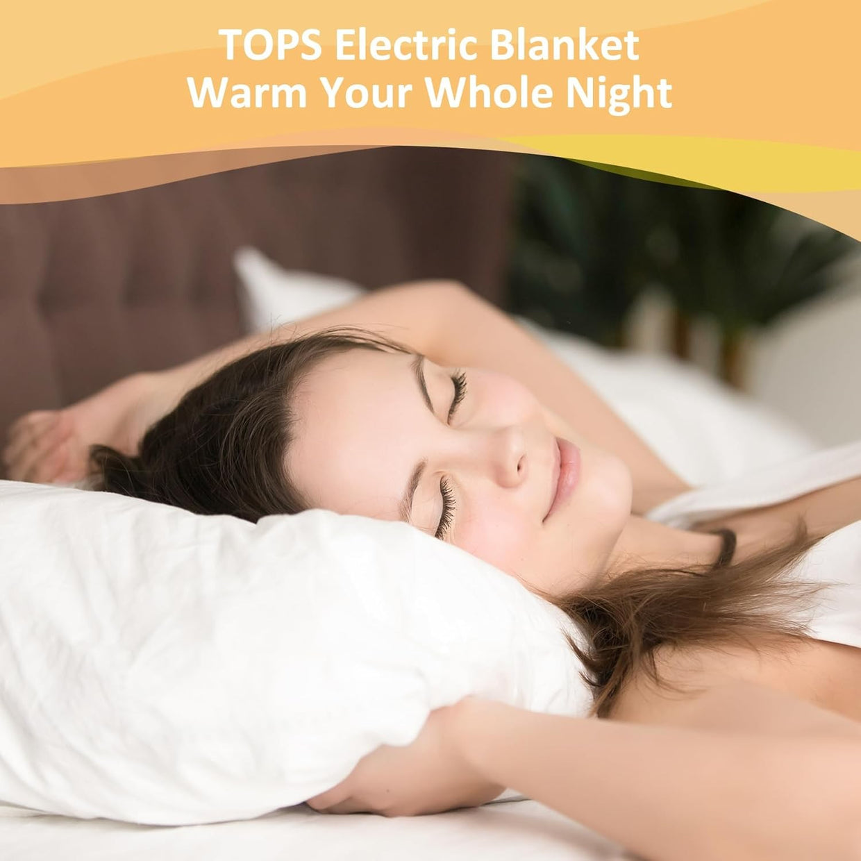 Electric Double Heated Underblanket 160x140cm 3 Heat Settings Auto Timer - Kwikley