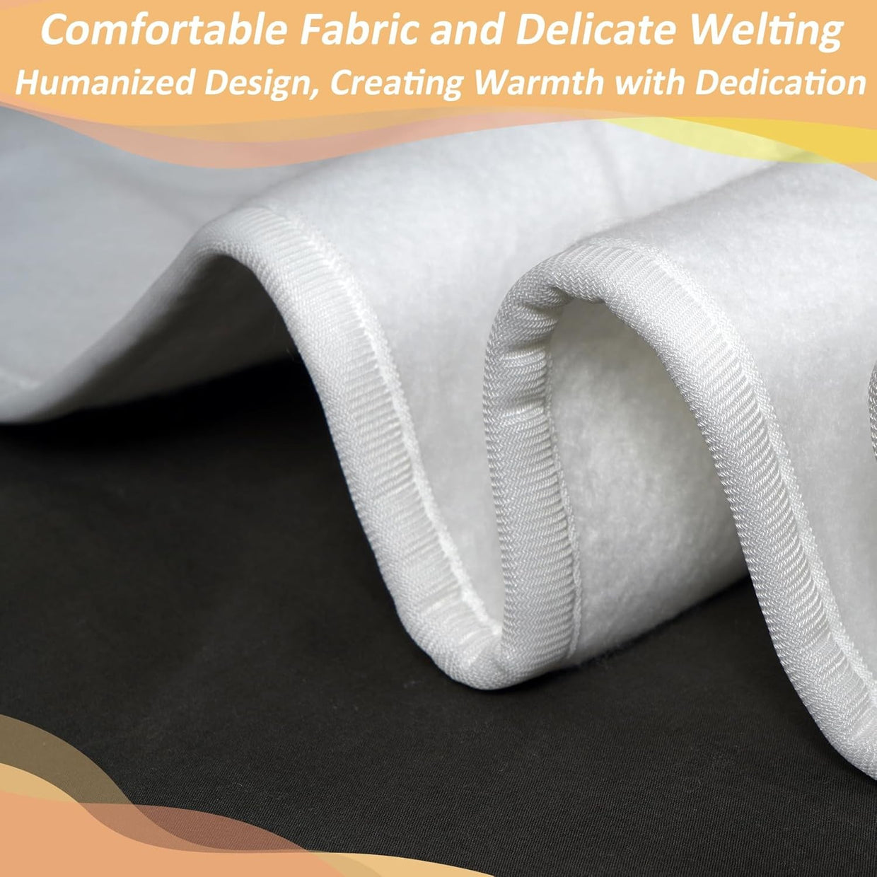 Electric Double Heated Underblanket 160x140cm 3 Heat Settings Auto Timer - Kwikley