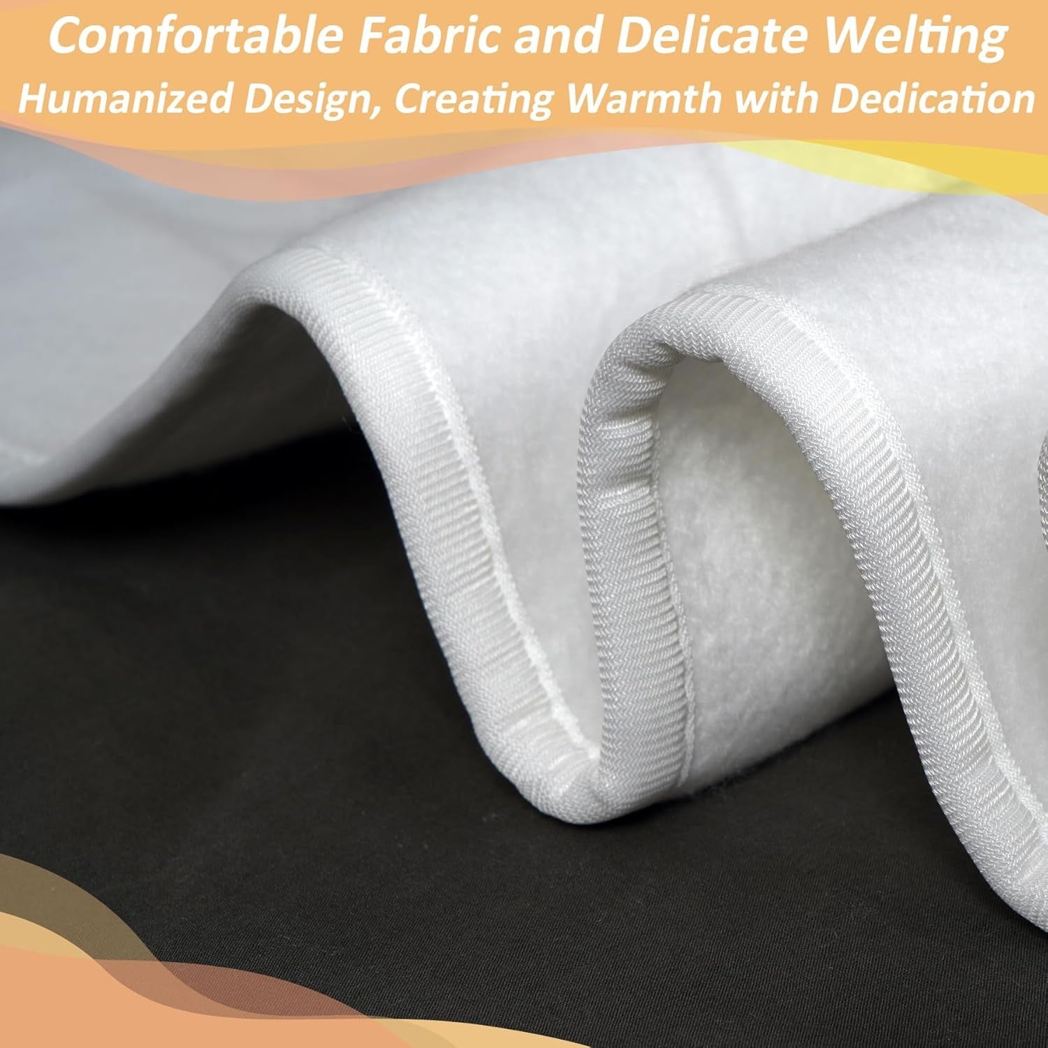 Electric Double Heated Underblanket 160x140cm 3 Heat Settings Auto Timer - Kwikley