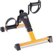 Electric Folding Pedal Exerciser LCD Adjustable Resistance Seated Bike - Kwikley