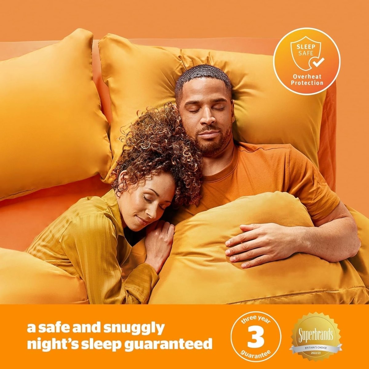 Electric Heated Mattress Topper Super King 4 Zone Heating 9 Heat Settings - Kwikley